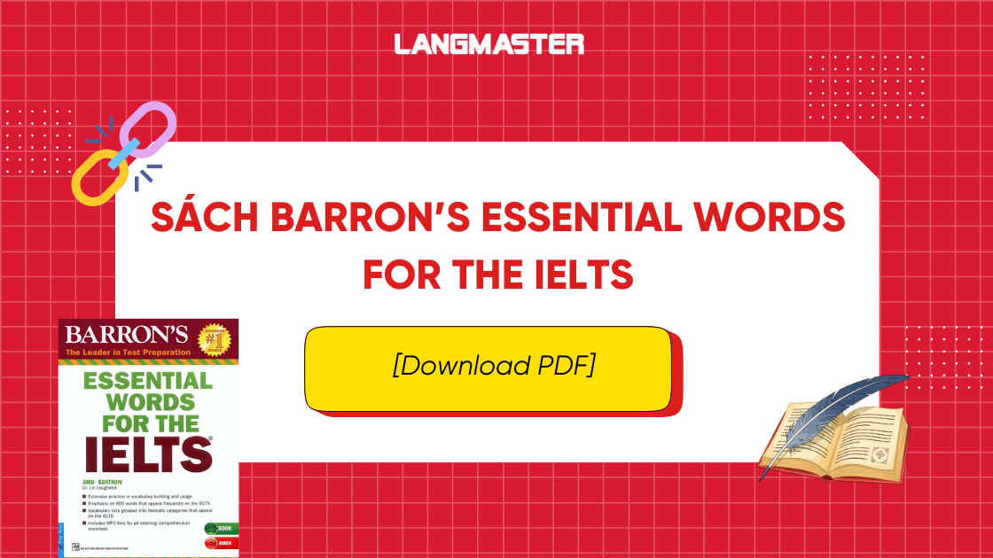 Review chi tiết sách Barron's Essential Words for the IELTS [Download PDF]
